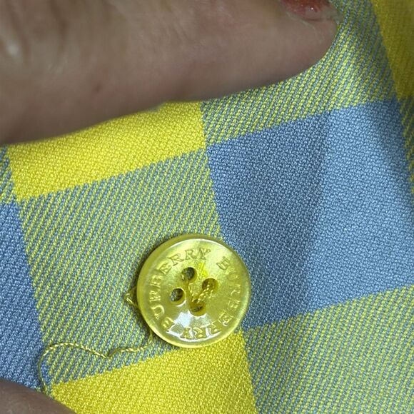 (K2) Burberry Golf Check Print Mini Skirt, Women's Size 8 - Picture 6 of 13